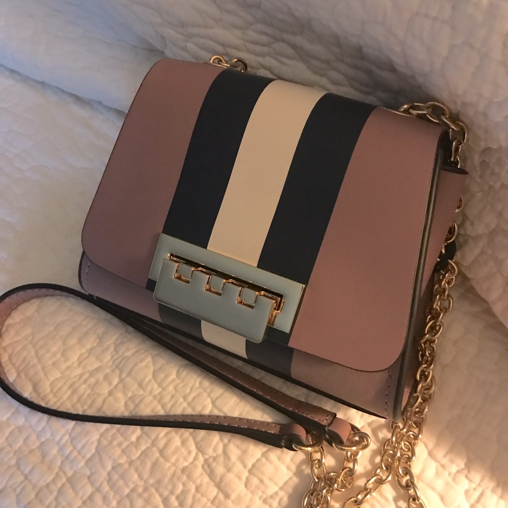 Zac Posen mini chain crossbody pocketbook